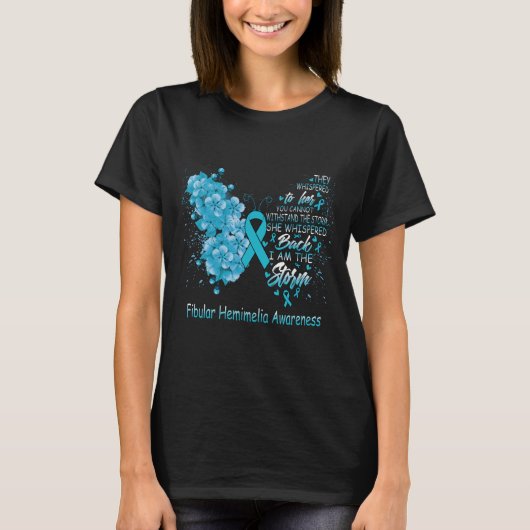 私はストームフィウランヘミメリア認識度 Tシャツ (正面)