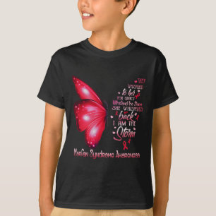 私はストームマーファン症候群認識度蝶 Tシャツ