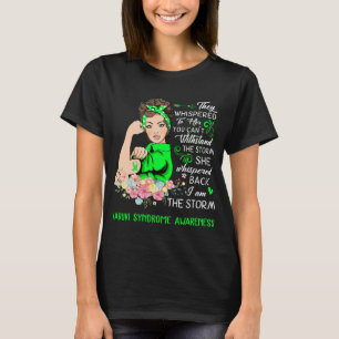 私はストーム歌舞伎症候群認識度 Tシャツ