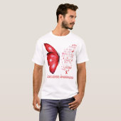 私はストーム結核バタフライ Tシャツ (正面フル)