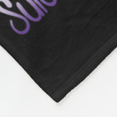 私はストーム自殺防止認識度バター フリースブランケット (角)