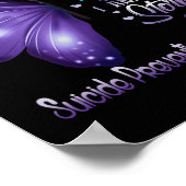 私はストーム自殺防止認識度バター ポスター (角)