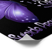 私はストーム自殺防止認識度バター ポスター (角)