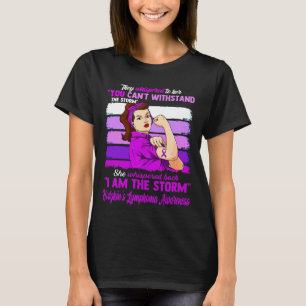 私はストーム・ホジキンリンパ腫認識度 Tシャツ