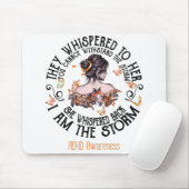 私はストームADHD認識度 マウスパッド (マウス)