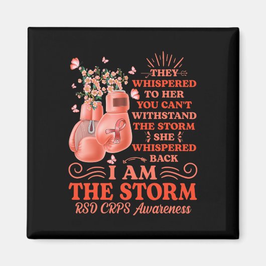 私はストームRSD CRPS認識度ボクシンググローブブ マグネット (正面)