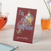 私はストーリーテラーだ 台座サイン (インサイチュ)