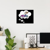 私はスノーモービルの方がいい ポスター (ホームオフィス)