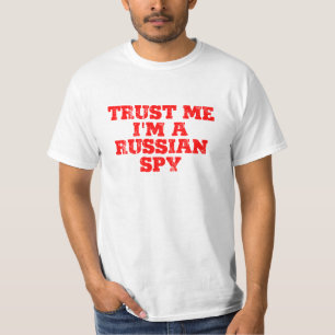 私はスパイだと信じロシアのる Tシャツ