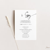 私はスパイ結婚のブライダルシャワーゲームカード 招待状