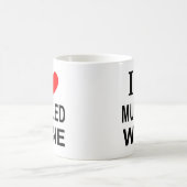 私はスパicedワインが大好き コーヒーマグカップ (中央)