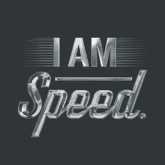 私はスピードはっきりしたグラフィックと心地よいの白い色 Tシャツ