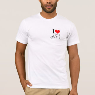 私はスピードスケート(Outta私の方法!)のクラシックを愛します Tシャツ