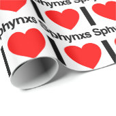 私はスフィンクスが大好きだ ラッピングペーパー (ロールコーナー)