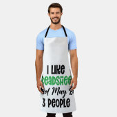 私はスプレッドシートが好きで、3人かもしれない エプロン (着用した状態)
