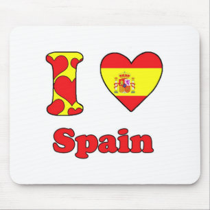 私はスペインが大好きだ マウスパッド