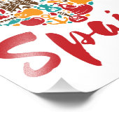 私はスペインに行きたい フォトプリント            (角)