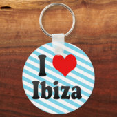 私はスペインのイビサが大好き。Me Encanta Ibiza,スペイン キーホルダー (正面)