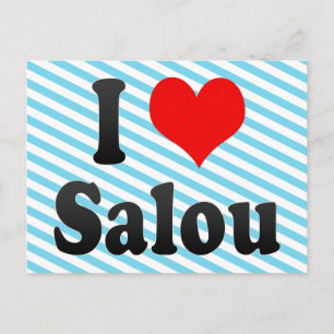 私はスペインのサロウが大好きだ。Me Encanta Salou,スペイン ポストカード