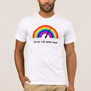 私はスペクトルにあります Tシャツ