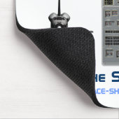 私はスペースシャトル、操縦室、マウスパッドを飛ばします マウスパッド (コーナー)