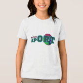 私はスポーツが大好き トライブレンドＴシャツ (正面)