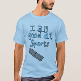 私はスポーツが得意です Tシャツ