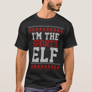 私はスポーティな小妖精や小人 Tシャツ