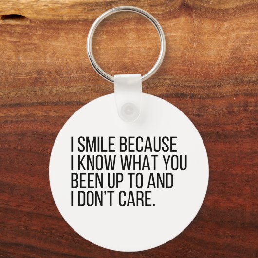 私はスマイルを知っているから キーホルダー (正面)