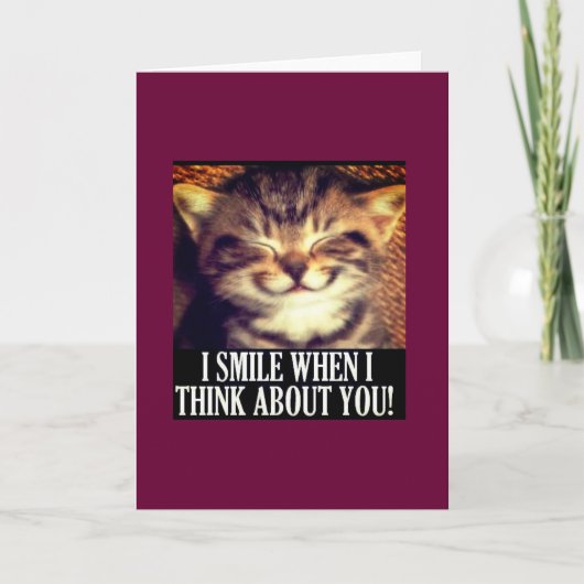 私はスマイル考え時 カード (正面)