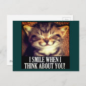 私はスマイル考え時 ポストカード (正面/裏面)