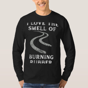 私はスメル焼きゴム車の男の整備士dが大好き tシャツ