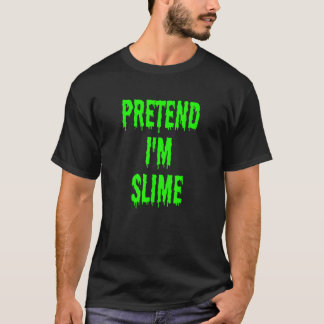 私はスライムレイジー最後の分ハロウィーンコストのフリ Tシャツ