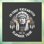 私はスラパホー族のチーフキックビッチだ ウィンドウサイン (シート3)