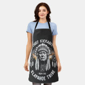 私はスラパホー族のチーフキックビッチだ エプロン (着用した状態)