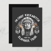 私はスラパホー族のチーフキックビッチだ シーズンポストカード (正面/裏面)