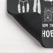 私はスラパホー族のチーフキックビッチだ マウスパッド (コーナー)