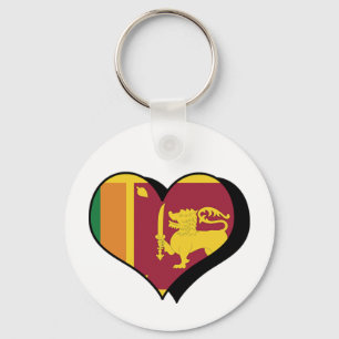 私はスリランカのキーチェーンが大好き キーホルダー