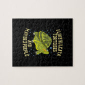 私はスルカタガメが大好きで、タートルも3頭くらいかな ジグソーパズル (横)