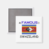 私はスワジランドで有名 マグネット (正面/裏面)