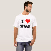 私はスワッグを愛します Tシャツ (正面フル)