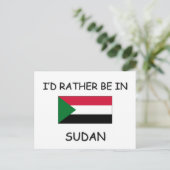 私はスーダンにいる方がよい ポストカード (スタンド正面)