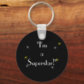 「私はスーパースターだ！」 キーホルダー (正面)