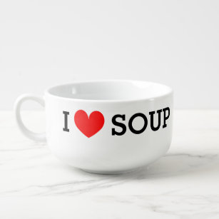 私はスープが大好きだ。スープおもしろい好きの人のためのマグ スープマグ