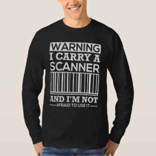私はス運キャナーを使用することを恐れていないPo Tシャツ
