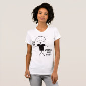 私はズボンを身に着けていません! Tシャツ (正面フル)