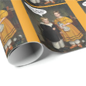 私はズボン-おもしろいで陽気なカップル--を身に着けています ラッピングペーパー (ロールコーナー)