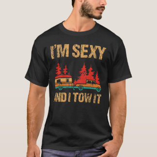 私はセイでイオウィットです キャンプハイキングギフト Tシャツ
