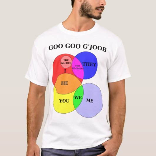 私はセイウチです Tシャツ (正面)