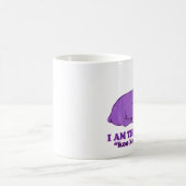 私はセイウチのマグです コーヒーマグカップ (中央)